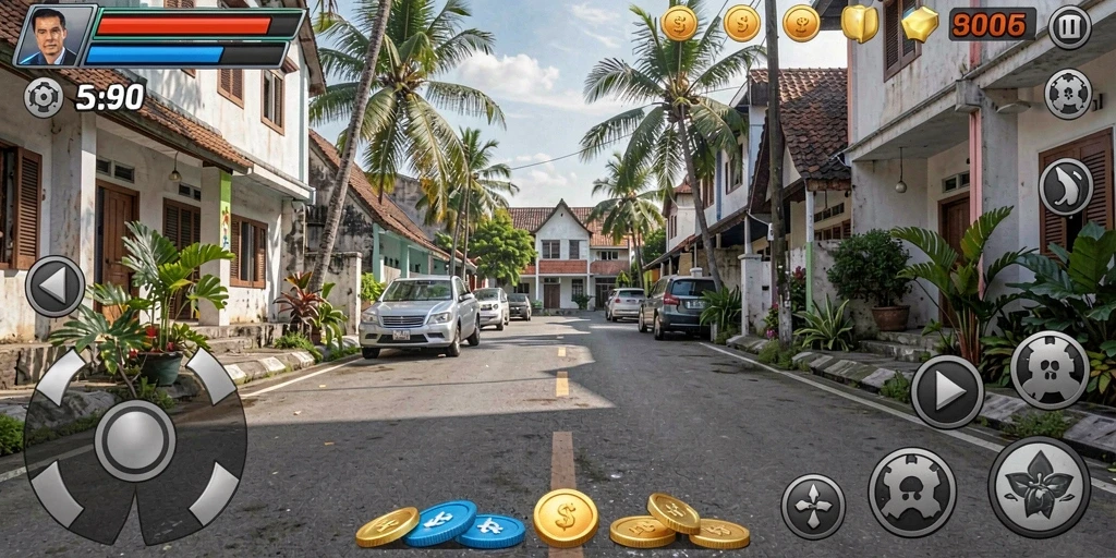 Tampilan antarmuka yang intuitif dan menarik.
