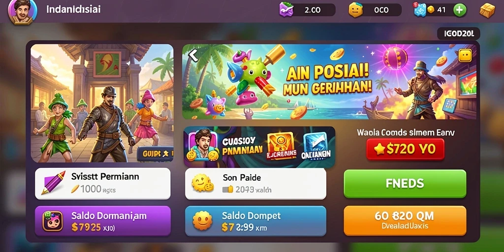 Tampilan antarmuka yang modern dan menarik.