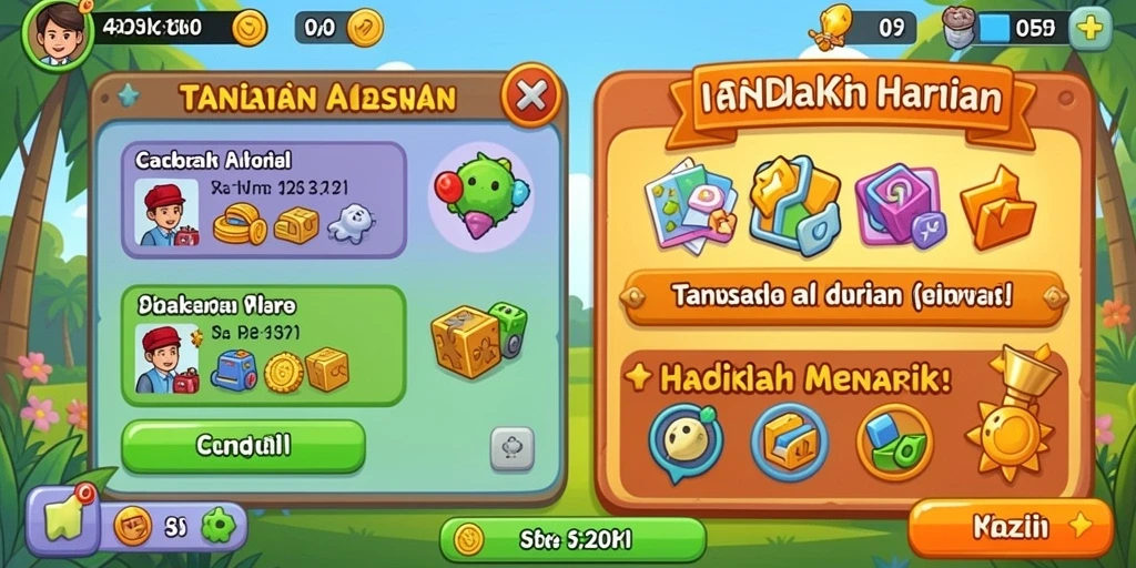 Tampilan antarmuka pengguna yang menarik dan mudah digunakan.