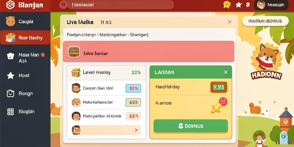 Tampilan antarmuka yang menarik dan ramah pengguna.