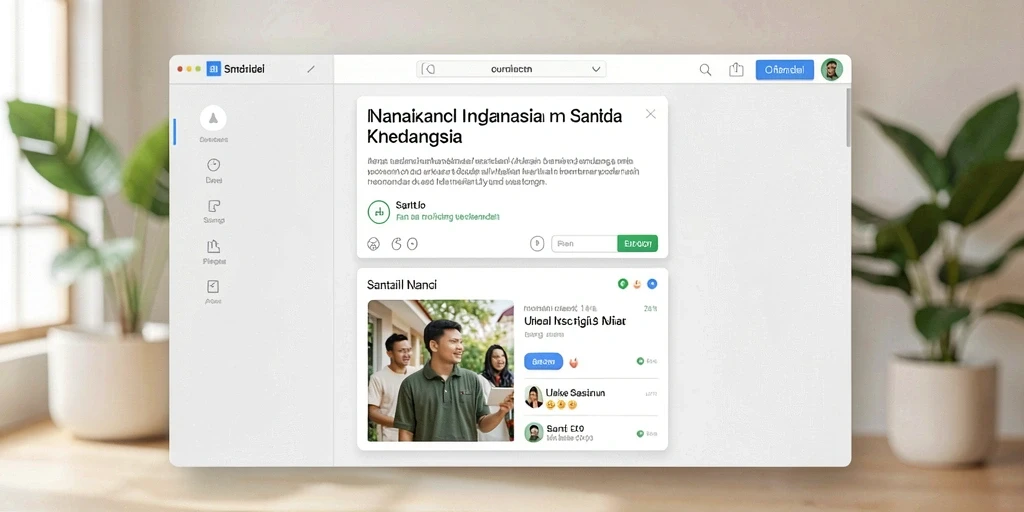 Tampilan utama LGOACE yang menarik dan interaktif.