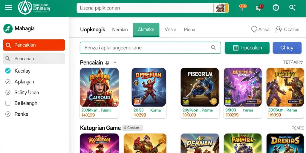 Tampilan antarmuka yang menarik dan mudah dinavigasi.