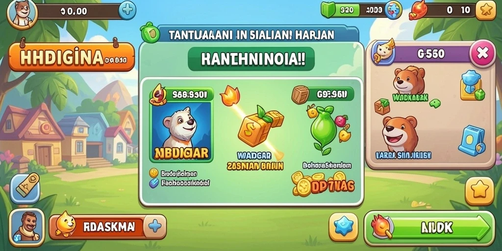 Antarmuka pengguna yang sederhana dan menarik.