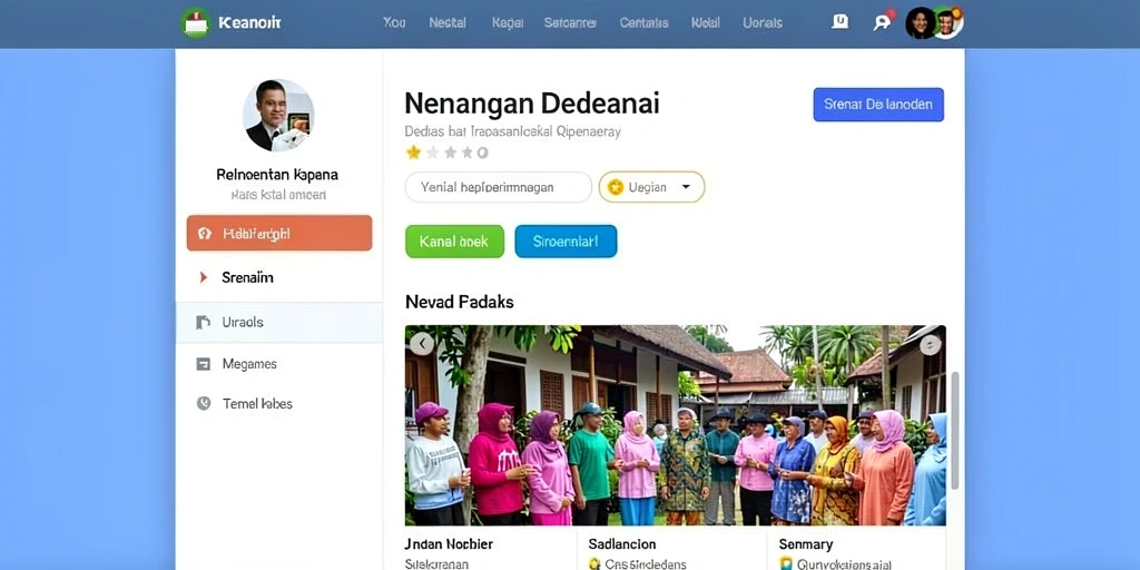 Antarmuka pengguna yang intuitif dan menarik.