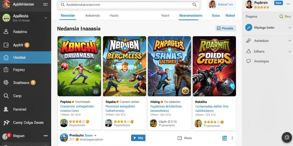 Tampilan antarmuka yang ramah pengguna.