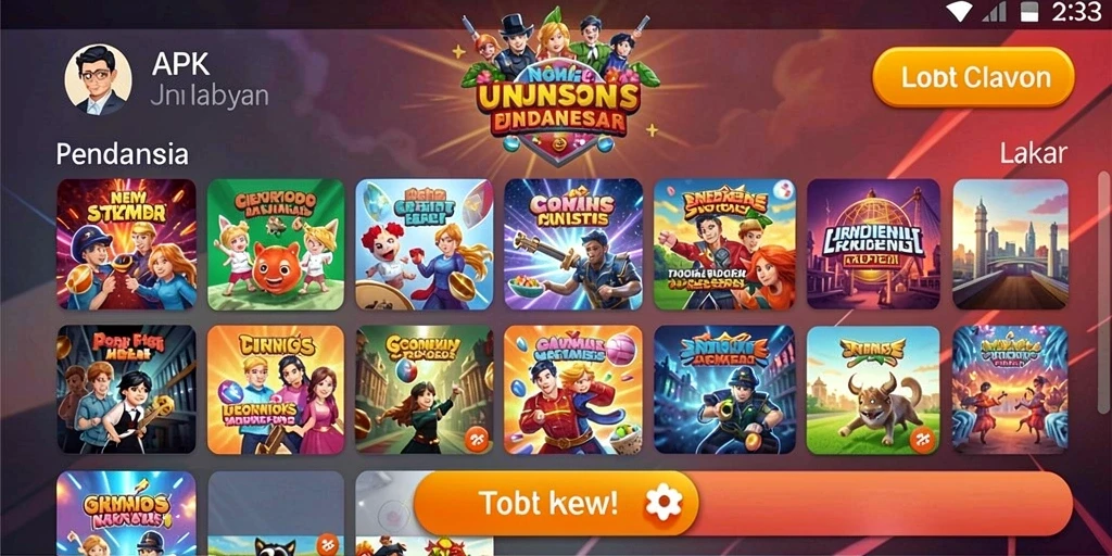 Antarmuka yang menarik dan mudah dinavigasi.