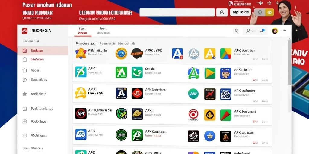 Tampilan antarmuka yang modern dan menarik.