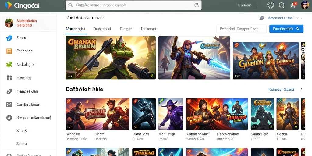 Tampilan antarmuka yang ramah pengguna.
