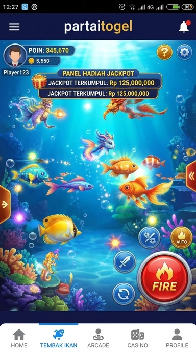 Galeri pratinjau visual partaitogel build APK resmi terbaru